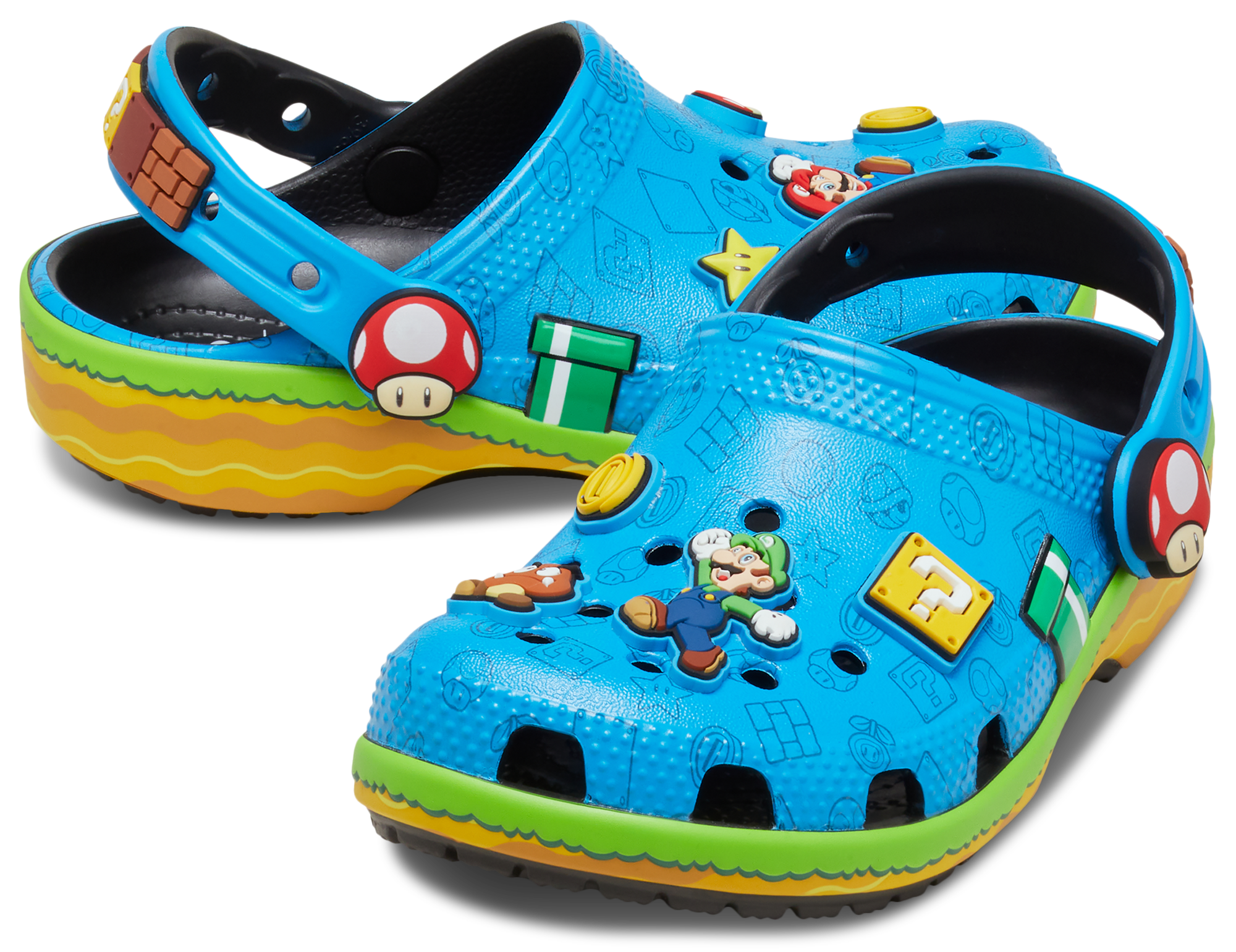 Crocs Super Mario Clogs  - Boys' Preschool