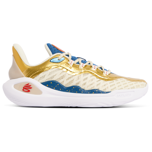 

Under Armour Mens Steph Curry Under Armour Curry 11 - Mens Basketball Shoes Yellow/Gold/Red Size 9.0