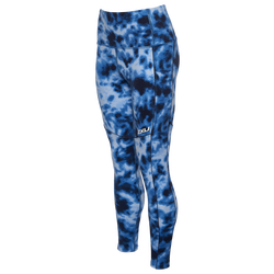 Women's - 2XU Form Pop Seam Hi-Rise Compression Tights - Digital Dye/White