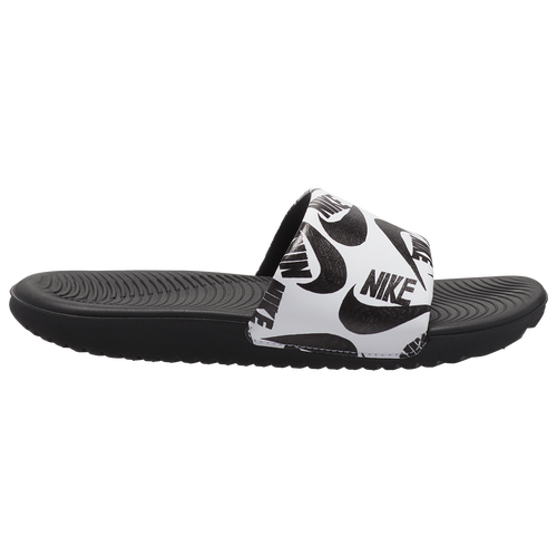 

Boys Preschool Nike Nike Kawa Slide - Boys' Preschool Shoe White/Black/Multi Size 01.0