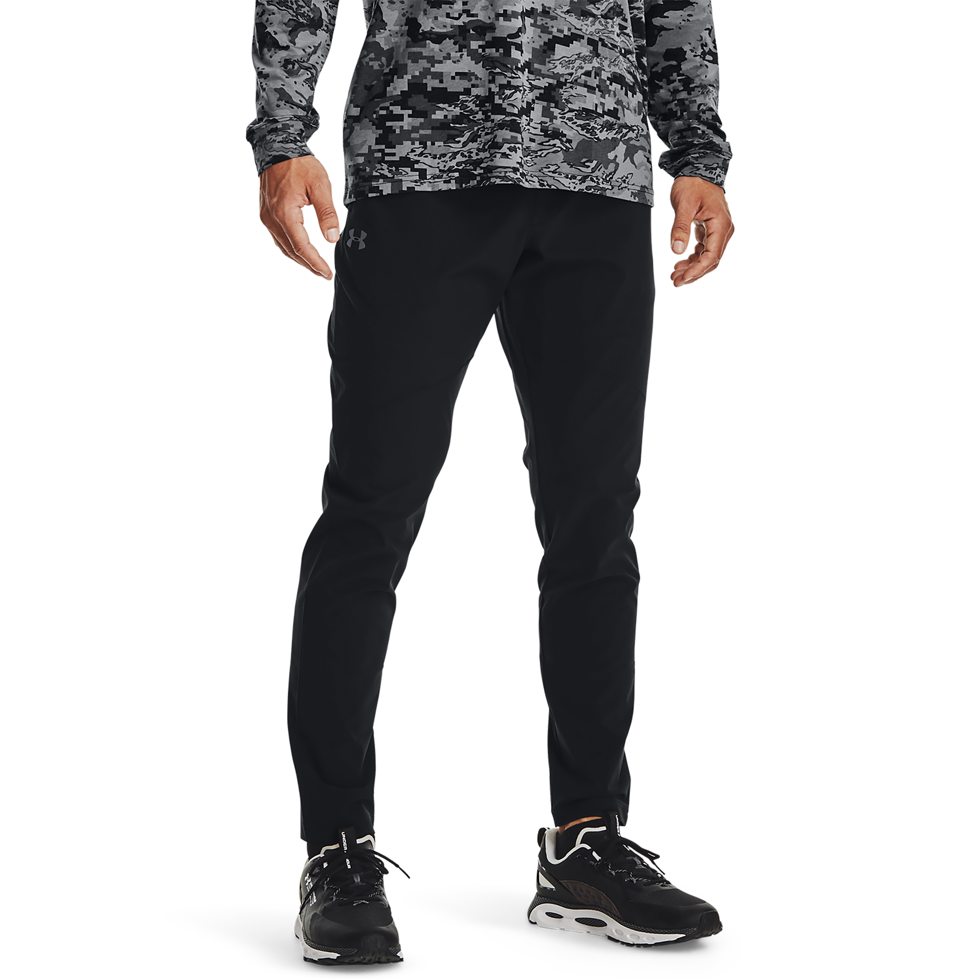 Under Armour Flex Woven Tapered Pants Pitch Gray/Black