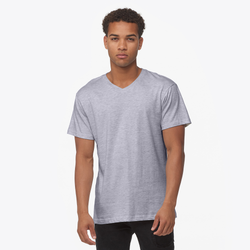 Men's - CSG V-Neck T-Shirt  - Grey Heather/Grey Heather