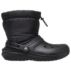 Men's - Crocs Lined Clogs - Black/Black