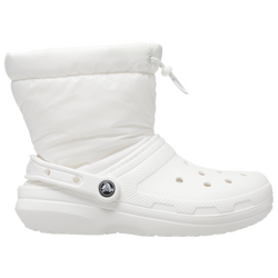 Men's - Crocs Lined Clogs - White/White