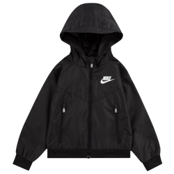 Boys' Toddler - Nike Windrunner Jacket - Black/White