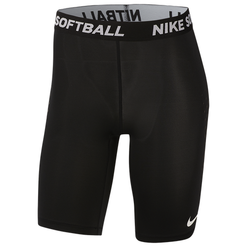 

Nike Womens Nike Dri-FIT Softball Slider - Womens Black/White Size XL