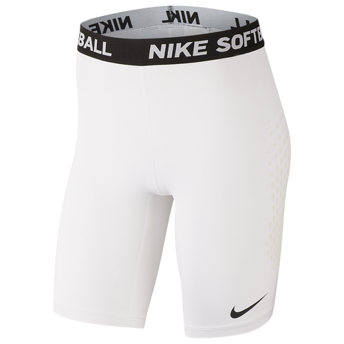 

Nike Womens Nike Dri-FIT Softball Slider - Womens White/Black Size L