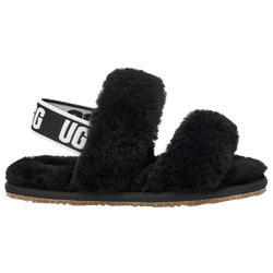 Girls' Toddler - UGG Oh Yeah Slides - Black/Black