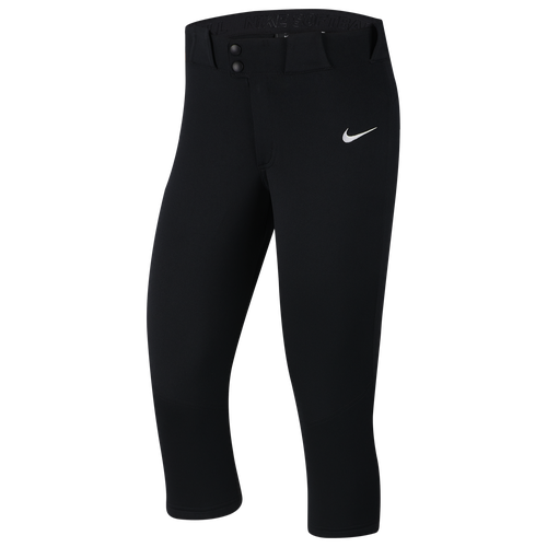 

Nike Womens Nike Vapor Select Softball Pants - Womens Black/White Size XL