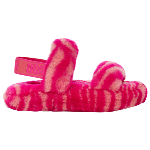 GIRLS - UGG Oh Yeah Slides - Pink/Black