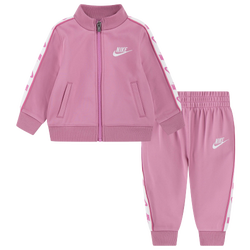 Boys' Infant - Nike Full-Zip Set With Logo Taping - Magic Flamingo