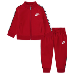 Boys' Infant - Nike Full-Zip Set With Logo Taping - University Red