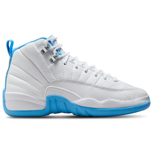 Jordan Grade School Retro 12 - Blanc/UNIVERSITY BLUE