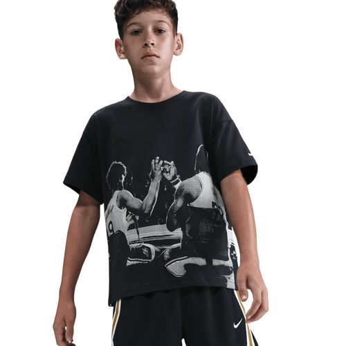  - Nike LeBron Air Max 90 Graphic T-Shirt - Off Noir/Multi