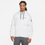 Nike Therma Fleece Full-Zip Hoodie - Men's White/White/Black