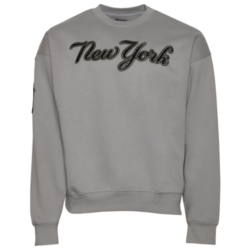 

Pro Standard Mens New York Yankees Pro Standard Yankees Drop Shoulder Fleece Crewneck - Mens Gray Size XXL