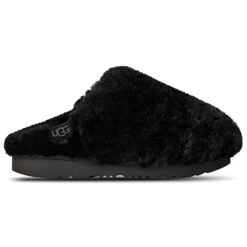  - UGG Classic Fluffed Slip-On - Black