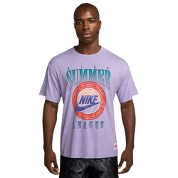 Men's - Nike M90 Summer League T-Shirt  - Hydrangeas/Black