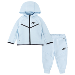 Boys' Infant - Nike Tech Fleece Full-Zip Set - Glacier Blue