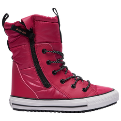 Girls' Grade School - Converse Chuck Taylor Mountain Club Boots - Pink/Black