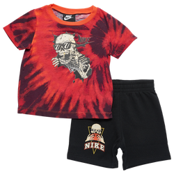 Boys' Infant - Nike Club Frenzy Shorts Set - Black/White