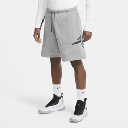 Men's - Jordan Jumpman Air Fleece Shorts - Carbon Heather/Black
