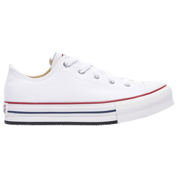 Girls' Grade School - Converse Eva Platform - White/White