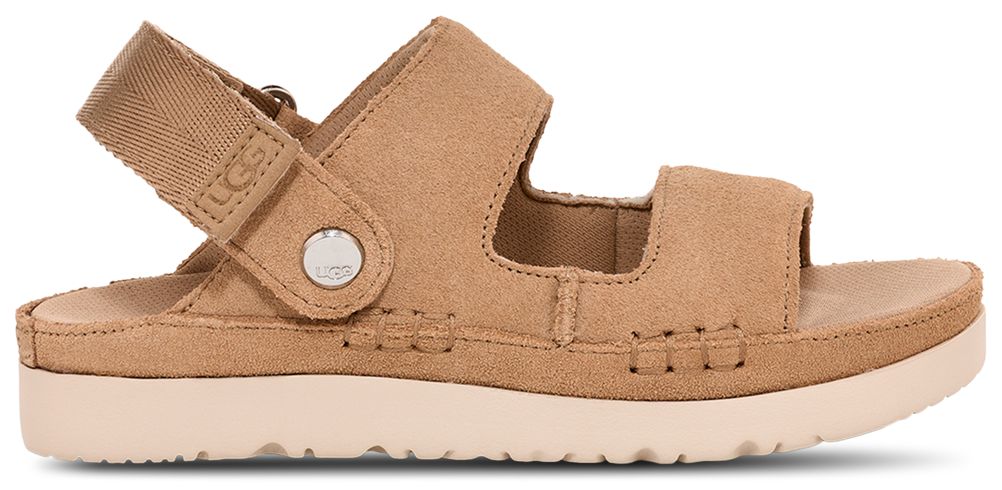 靴 UGG GOLDENSTAR HILL SLIDE SANDAL 24.0 UGG Goldenstar Hi Suede Platform Slide Sandals | Dillard's
