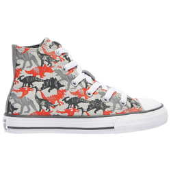 Boys' Preschool - Converse All Star High Top - White/Gray/Orange
