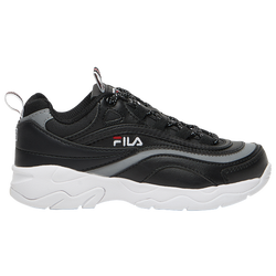 Boys' Preschool - Fila Ray - Black/White/Silver