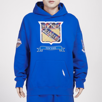 Pro Standard Rangers Pro Prep Drop Shoulder Hoodie