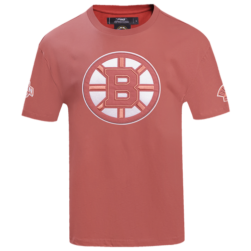 

Pro Standard Mens Boston Bruins Pro Standard Bruins Clay Drop Shoulder T-Shirt - Mens Pink Size XL