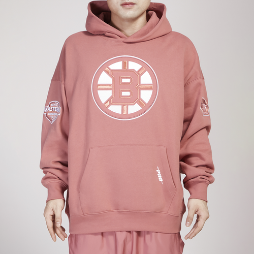 Pro Standard Bruins Clay Drop Shoulder Hoodie Champs Sports