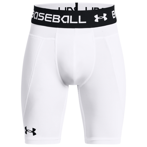 

Under Armour Boys Under Armour Utility Slider W/Cup 21 - Boys' Grade School White/Graphic Size XL