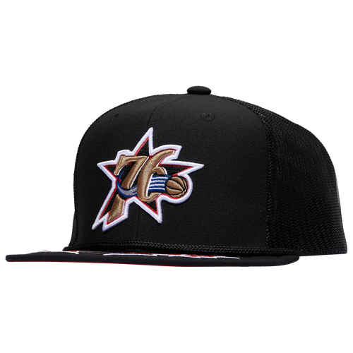 Mitchell & Ness Mens Philadelphia 76ers  76ers Recharge Trucker Hwc Hat In Black/blue