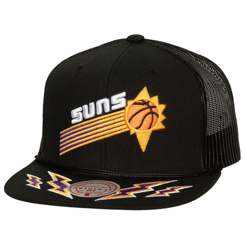 

Mitchell & Ness Mens Phoenix Suns Mitchell & Ness Suns Recharge Trucker Hat - Mens Black/Purple Size One Size