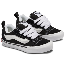 Boys' Preschool - Vans Knu Skool  - Black/True White