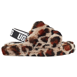 Girls' Grade School - UGG Fluff Yeah Slides - Amphora