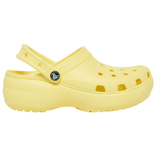 Crocs Womens Classic Platform In Banana | ModeSens