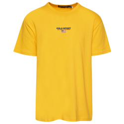 Men's - Polo Ralph Lauren Center Logo T-Shirt - Yellow/Yellow