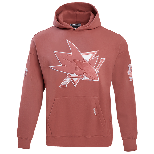 

Pro Standard Mens San Jose Sharks Pro Standard Sharks Clay Drop Shoulder Hoodie - Mens Pink Size XL