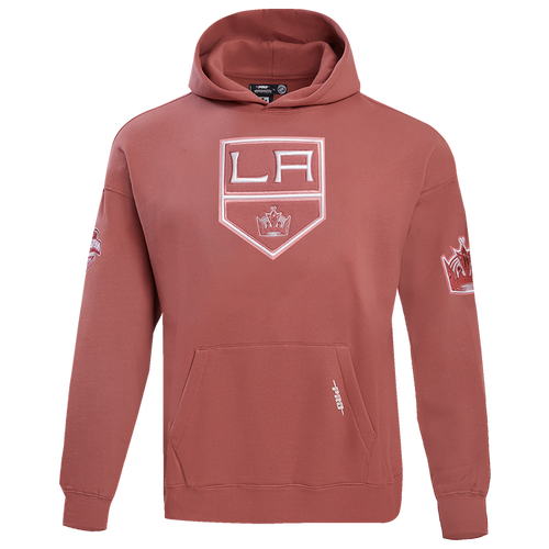 

Pro Standard Mens Los Angeles Kings Pro Standard Kings Clay Drop Shoulder Hoodie - Mens Pink Size XXL