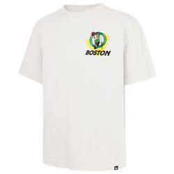 Men's - 47 Brand Celtics All Fire Foundation T-Shirt - Sandstone
