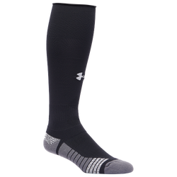 Adult - Under Armour Team Soccer Over-the-Calf Perf Socks - Black/Graphite/White