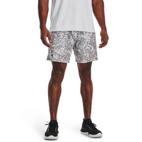 Under Armour Mens  Vanish Woven 6printed Shorts In Modern Grey