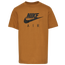 Nike Air T-Shirt - Boys' Grade School Wheat/Black