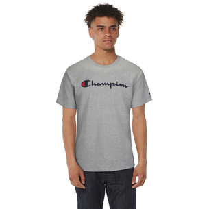 Champion Cotton Script Logo T-Shirt - Men's