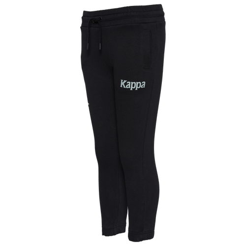 

Boys Kappa Kappa Coeverden Fleece Pants - Boys' Grade School Black/White Size 10