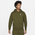 Nike Club Fleece Hoodie  - Men's Olive/White