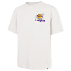 Men's - 47 Brand Lakers All Fire Foundation T-Shirt - Sandstone